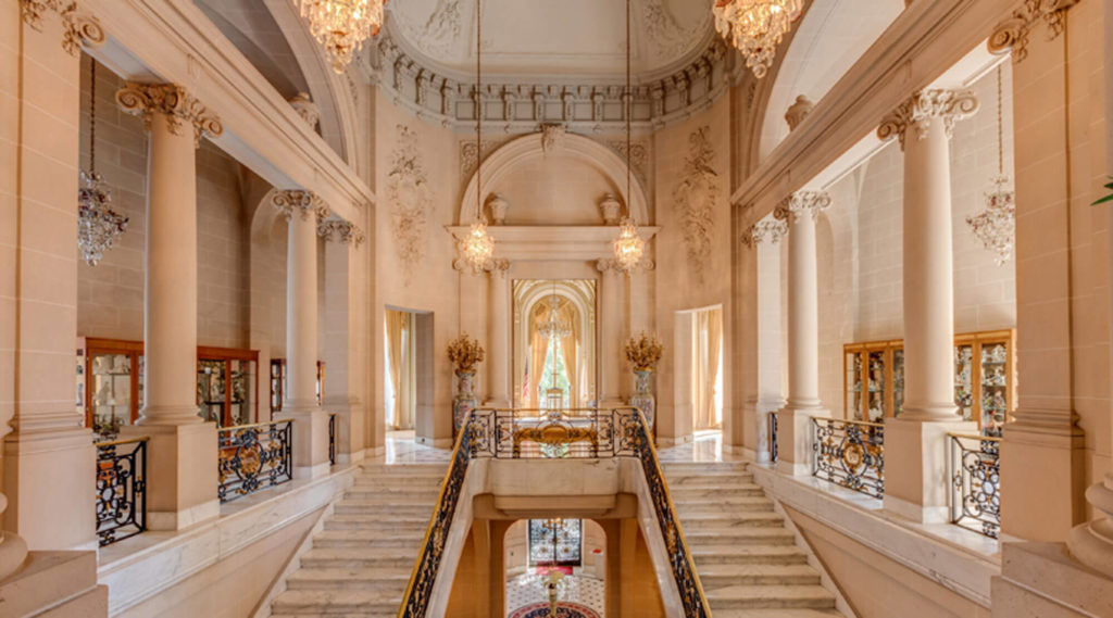 The interior of Perry Belmont House